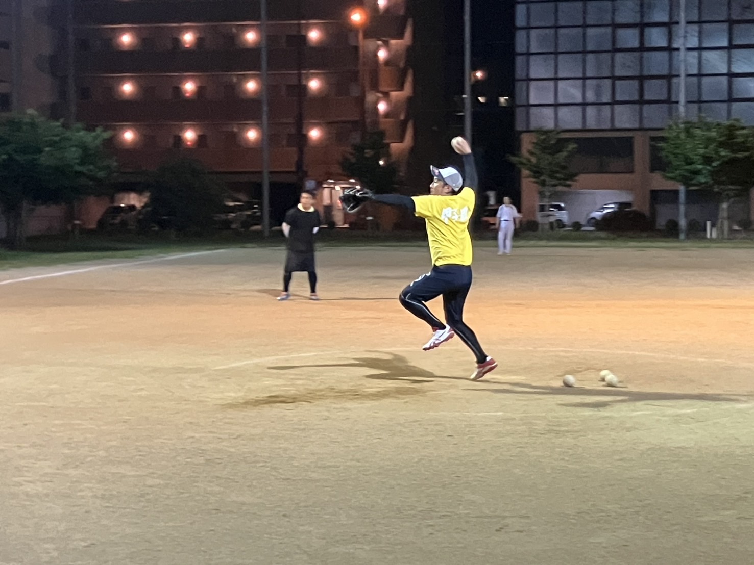 ナイター練習